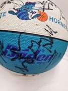 1990's Charlotte Hornets Team Signed Basketball