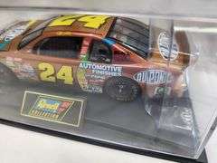 Jeff Gordon 1:24 Scale #24 Dupont Nascar 50th Anniversary Die Cast in Autographed Display Case