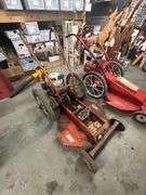Lot of 4 Antique Lawn Mowers