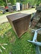 Antique Cary Safe Company Combination Floor Safe