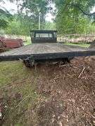 1970 Ford 350 Custom 12' Flatbed, Black Truck VIN# F85YLH57363