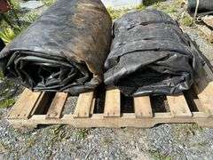 (2x) Large Heavy Duty Freight Tarps