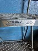 Cotterman 4 Step Work Platform Grip Step Warehouse Ladder