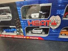 Jada HEAT 1:32 Scale 6 Car Die Cast Set