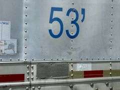2003 Great Dane 53' Semi Trailer VIN: 1GRAA06213W048902