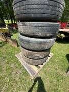 Lot of Assorted Truck Tires