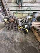Lot of Heavy Duty Commercial Ratcheting Tie Down Straps