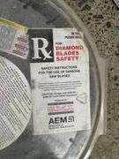 (7) 14" Diamond Concrete Saw Blades