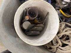 Brentwood Wheelbarrow With Ropes, Cords, & Hardware