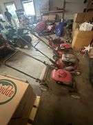 Lot of 4 Push Mowers