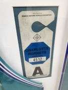 Hersey Hawkins Autographed Framed and Matted Charlotte Hornets Jersey