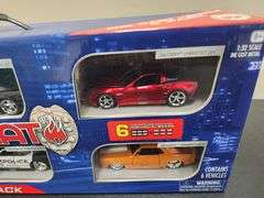 Jada HEAT 1:32 Scale 6 Car Die Cast Set