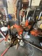 Lot of Assorted Stihl Weed Eaters & String Trimmers for parts