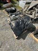 (3x)Large Heavy Duty Freight Tarps & One Mesh Tarp