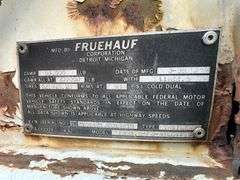 1988 Fruehauf 48' Dry Van Trailer VIN: IH2VO4321JCO13219