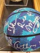1995-1996 Charlotte Hornets Team Signed Ball
