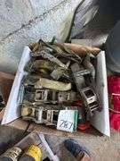 One Case Rolled Heavy Duty Ratcheting Straps