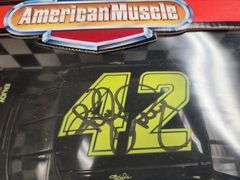 Kyle Petty Hand Signed 1/18 Scale #42 Mello Yello Die Cast Car