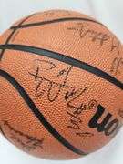 1990's UNC Tarheels Team Signed Basketball