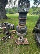 Lot of Assorted Diesel Freight Truck Parts
