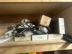 Lot of Racks of Mower Replacement Parts