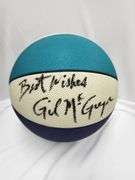 Gil McGregor Charlotte Hornets Signed Basketball