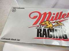 Rusty Wallace 1:24 Scale #2 Miller Die Cast Car In Display Case