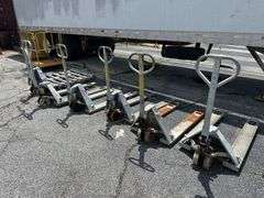 Six Pallet Jacks (some inoperable)