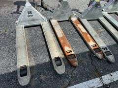 Six Pallet Jacks (some inoperable)