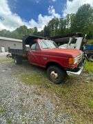 1990 Ford F-350 12' Dump Truck 4x4 VIN# 1FDKF381LNA66365