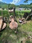 Lot of 3 Antique Field Mowers