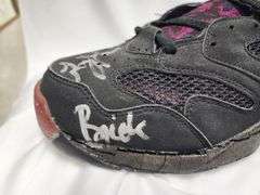 Charlotte Hornets Signed Converse Shoe