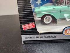 American Muscle 1:18 Scale 1957 Chevrolet Bel Air Sport Coupe Die Cast