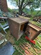 Antique Cary Safe Company Combination Floor Safe
