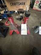 Big Red Jacks 12 Ton Jack Stand Set