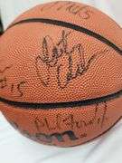 1990's UNC Tarheels Team Signed Basketball