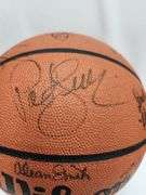 1990's UNC Tarheels Team Signed Basketball