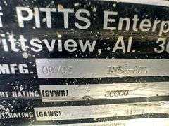 2005 Pitts Logging Trailer VIN# 5JYLT38226P060293
