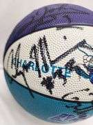 1990's Charlotte Hornets Team Signed Basketball