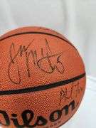 1990's UNC Tarheels Team Signed Basketball