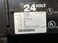 Industrial Battery & Charger Inc Model 12P10510B1 24V Forklift Battery Charger
