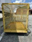 Man Lift Forklift Cage