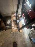 Lot of Large A-Frame Rack of Replacement Lawn Mower Blades