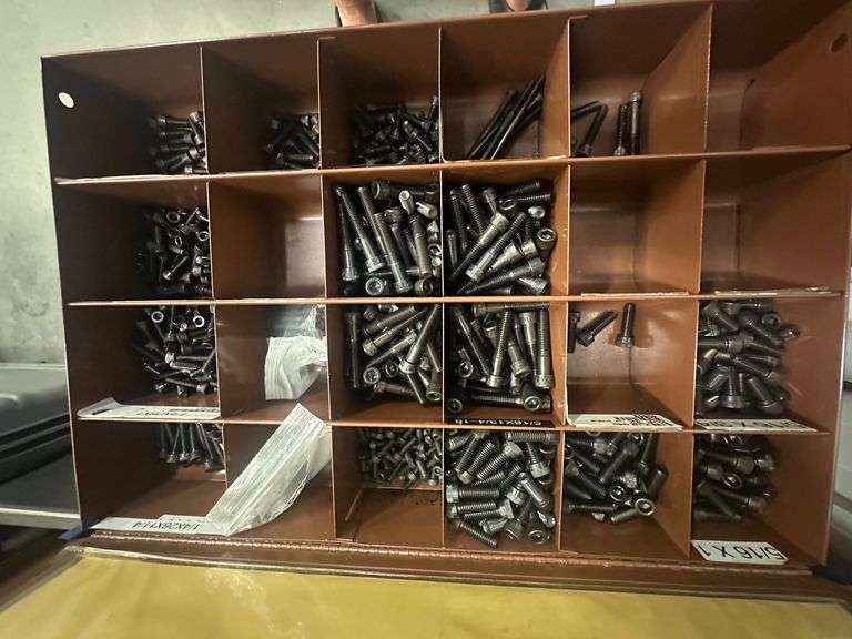 Socket Head, Cam Locks and Socket Screws In 4-Drawer Cabinet