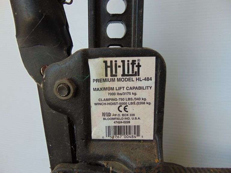 Hi Lift Tractor Jack