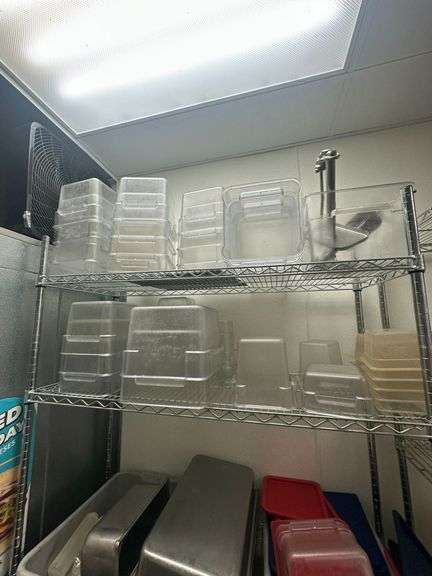 Contents Only - Plastic  Prep Station Containers & Lids