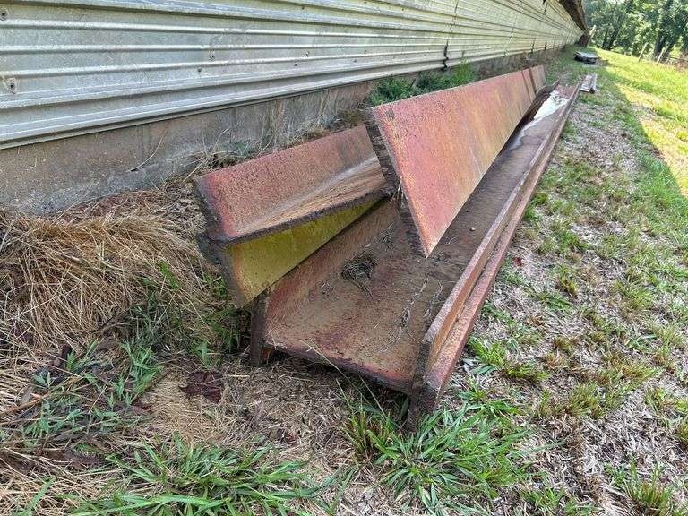 2x Money 24'x1'x8" Steel I Beams
