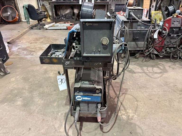 Miller Mig Welder with 20 Series Wire Feeder