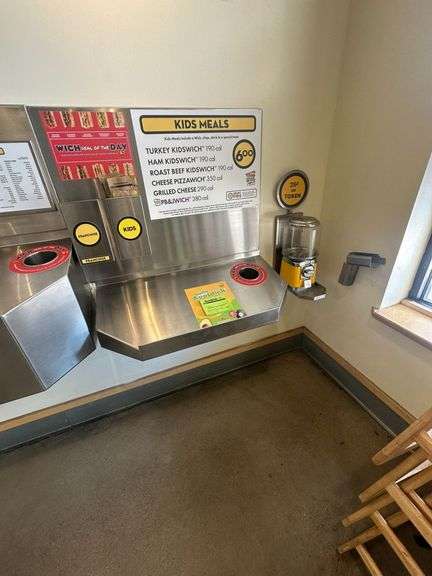 Wall Order Station & Candy Machine & Menu Holders