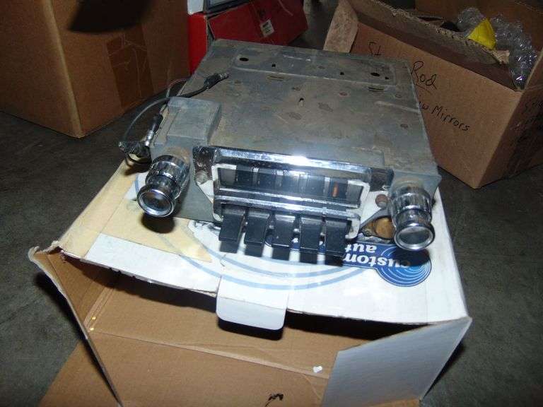 Original 65 Mustang Radio, Fitters & Etc.